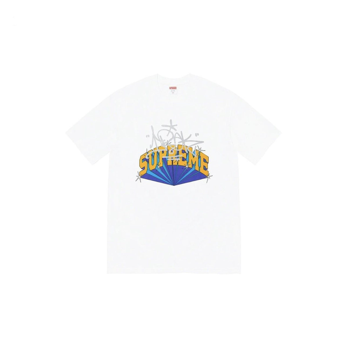 Supreme IRAK Arc Logo Graphic T-Shirt — front