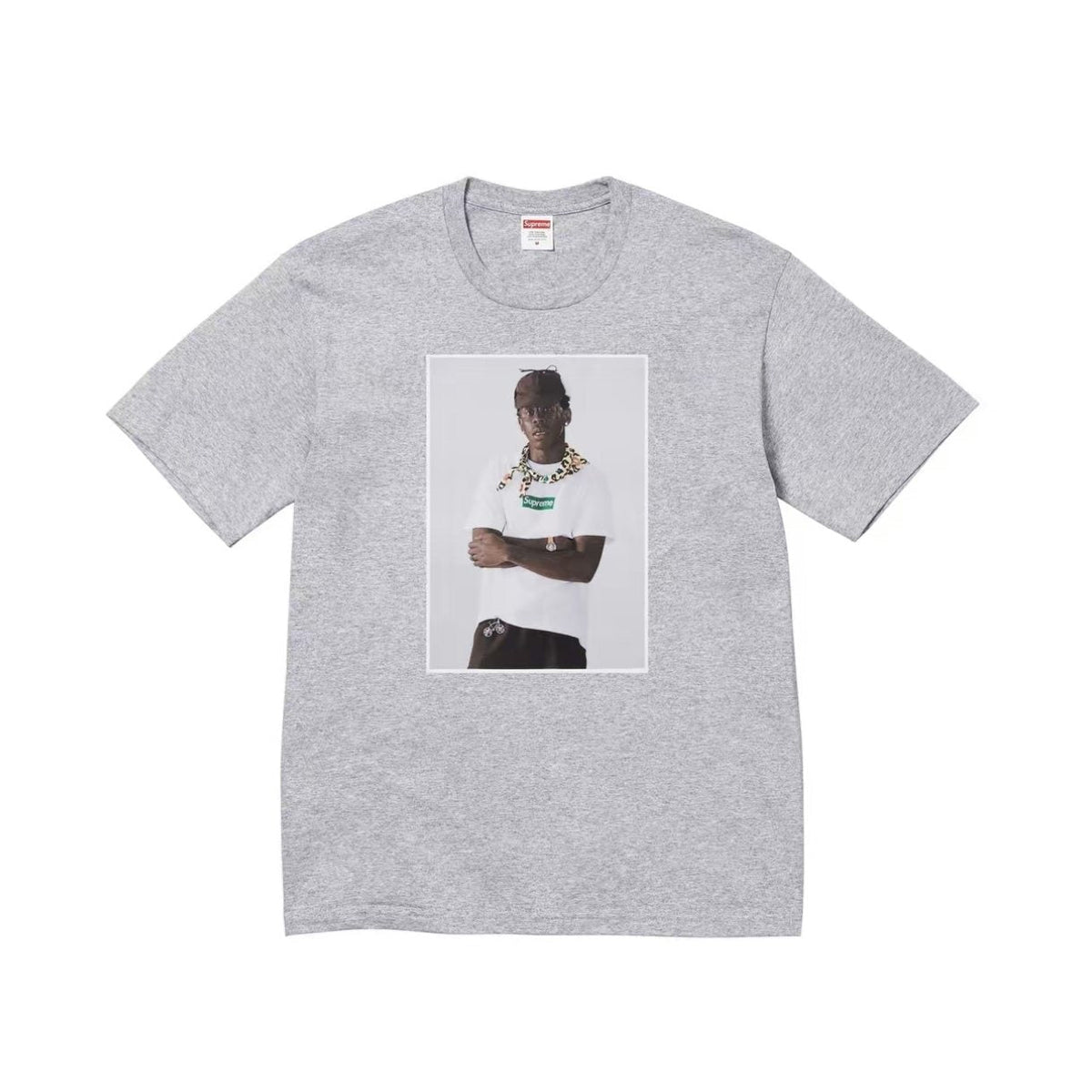 Supreme Tyler The Creator Portrait Graphic T-Shirt — front